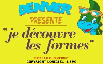 Denver Presente - Je Decouvre les Formes